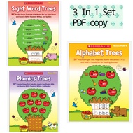 (PDF) - 3 In 1 Alphabet Trees + Sight Word Trees + Phonics Trees