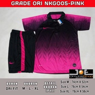 Futsal GRADE ORI Nike NKGO05 Pink Collar Jersey Shirt Suit