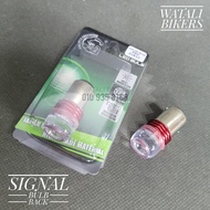 1016 ( RED ) / ( BLUE ) LED LEO BULB / STRONGER CHARACTER LEO BULB ALL BIKE COB LIGHT