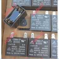 CBB61-P Air Conditioning External Fan Insert Capacitor 4 Insert B33353 Feida Capacitor 2.5UF 4UF 5UF
