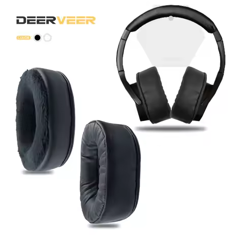 DEERVEER Replacement Earpad For Roland RH5,RH-A7,RH200,RH200S,RH300,RH300S Headphones Thicken Memory