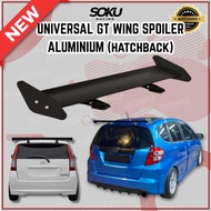 Universal GT Wing Spoiler Aluminium for  Hatchback | GT Wing Universal Aloi Kete Hatchback