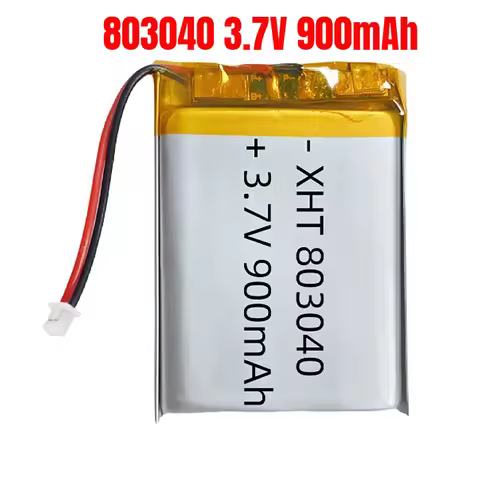 803040 3.7V Lithium Battery Li Po Battery 900mAh Lipo Rechargeable Li Polymer Batteries for Remote C