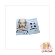 {Sample} Dior Addict The Shine Lipstick Sample Card w/ Brush