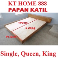 PAPAN KATIL QUEEN / KING size Plywood Bed Frame