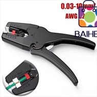 BAIHEE Wire Pliers, Mini 32-7AWG Automatic Wire Stripper, High Quality 2 in 1 Heavy Duty Portable St