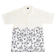 Usagyuuun 棉質 T 恤 海軍藍色 (胸前有口袋)