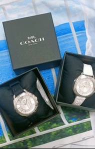 現貨 COACH 附錶盒 矽膠系列 女錶
