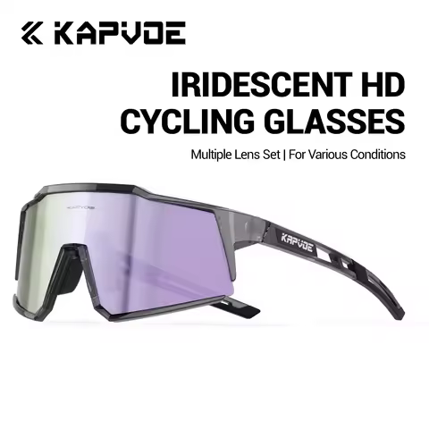 KAPVOE UV400 Mountaineering Sunglasses Outdoor Sports Cycling and Hiking Glasses Stylish Driving Sun