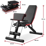 Kore Sport multi-function weightlifting chair with 14-position adjustment, weightlifting chair, home