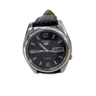 SEIKO mens watches automatic wristwatch analogues leather BLK SLV SS 7S26-01V0 Direct from Japan Sec
