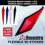 Flexible 3D Sticker Omextra 3D Sticker Flexible Protect Car Anti-ScratchFlexible 3D Sticker Omextra