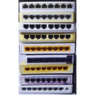 Switch 8 port brand tp-link, D-link, etc.,