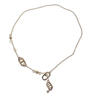 HERMES   Necklace gold metal/Buffalo horn Women