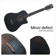 38" Akustik Gitar Murah Minor Defects / Guitar Bridge Minor Lifted Up / Assorted Guitar