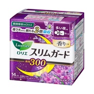 樂而雅 超薄護墊 薰衣草香型 夜用量多型 300mm 14片裝