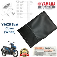 100% YAMAHA Y16ZR Y16 Y16Z SEAT COVER (WHITE LINE) LEATHER MOTOR SEAT