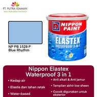 NIPPON PAINT ELASTEX WATERPROOF 3IN1 20KG - BLUE RHYTHM PB 1528P