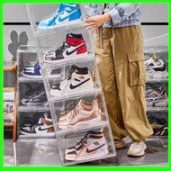 Magnetic Clear Front Drop Stackable Shoe Boxes BOX PLUS - กล่องรองเท้าเปิด-ปิด ได้ 2ด้าน (ภายในบรรจุ