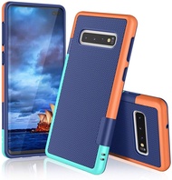 เคส TPU นิ่มบางพิเศษ3สีไฮบริดสำหรับ Samsung Galaxy Note 10 10 + 9 8 Galaxy S10 S10 S10e + S9 S8 S7 S6 S10 Plus S7/S6 Edge