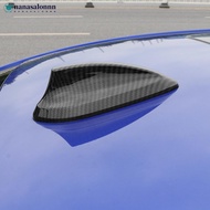 NANASALONNN Carbon Fiber Antenna Cover Real Shark Fin For BMW 1 2 3 4 5 Series GT7 Series X1 X3 X5 X