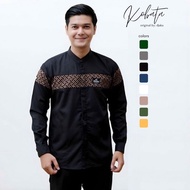 Koko Shirt For Men, Long Sleeves, The Latest Qynang Batik Combination Motif