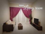 Pangsapuri 1226 m² dengan 3 bilik tidur dan 2 bilik mandi peribadi di Pusat bandar Kuching (Cozy Hom