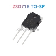 10Pcs 2SD718 TO-3P D718 NPN เสียงทรานซิสเตอร์ใหม่เดิม