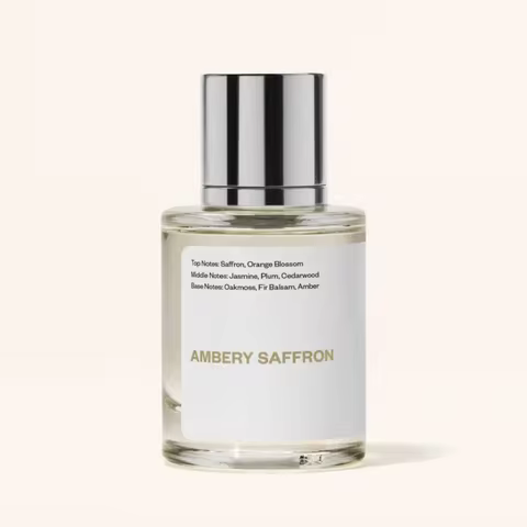 Dossier Ambery Saffron Eau De Parfum Inspired By MFK's B.accarat R.ouge 5.40 - Vegan, Unisex Perfume