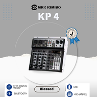 mixer mini bluetoot KP4 Audio Mixer professional 4 - Channel mixer Support Bluetooth USB MP3 playbac