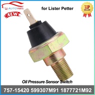 1pcs Oil Pressure Sensor Switch 757-15420 3599307M91 1877721M92 for Lister Petter Engine TX LPW2 LPW