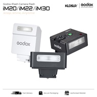 Godox IM20 / IM22 / IM30 Mini iFlash | Pocket Camera Flash + Li-ion Battery & Type-C | Perfect for M