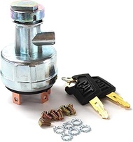 ZACHAGER 7Y-3918 (6 Pins) Starter Lgnition Switch Door Lock with 2 Key for Caterpiller CAT 307 307B 