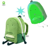 JNBYE ONE Liam Plush Backpack, HfjONE Character Anime Liam Mini Knapsack Bags, Cartoon Plush Bag Gre