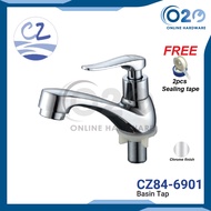 CZ Basin Pillar Tap Wash Basin Tap Kitchen Tap Bathroom Accessories Tap Basin Kepala Paip Tap Air To