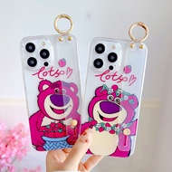 HX| For iPhone 17 16 16E 15 6 6s 7 8 Plus X Xr Xs Max 11 12 13 14 Pro Max SE 2020 Strawberry bear wi