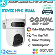 Ezviz H9C Dual Lens 3K Waterproof Pan/Tilt Color Night Vision Two Way Talk (5MP + 5MP) Outdoor Secur
