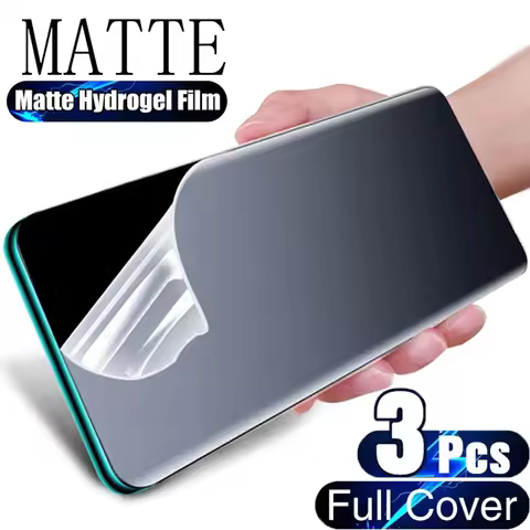 3PCS Matte Hydrogel Film For Sony Xperia 1 5 10 II iii TPU Screen Protector On For For Sony Xperia 1