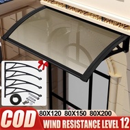 Awning Roof Outdoor Sunshield Awning Rumah Acp Door Awning Canopy Courtyard Sunshade Rain Protection