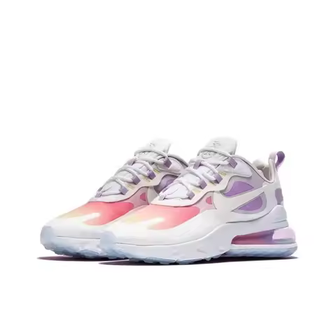 Nike Air Max 270 React Fashion Air Cushion Breathable Lightweight Versatile Casual Women Running Sho