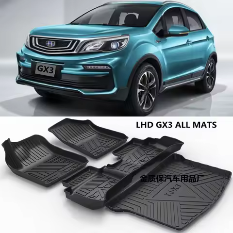 Use for Geely GX3 pro car carpet Geely GX3 pro car floor mats Fit For Geely GX3 pro waterproof trunk