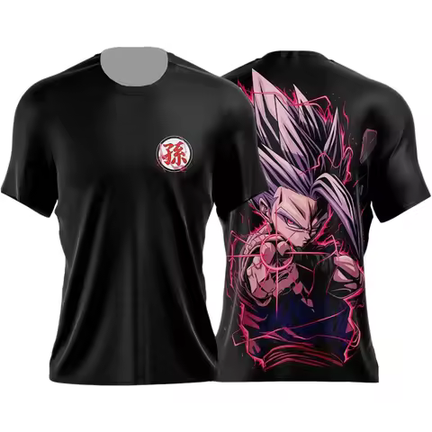 Bandai Beast Gohan Dragon Ball Xenoverse 2 Anime All Over Print Adult Kids Athleisure T-Shirt Summer