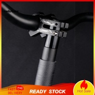  DEEMOUNT Solid Fork Stem Riser Adjustable Aluminium Alloy Rust Resistant Fork Stem Extender for Bicycle