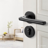 🐘Bedroom Door Lock Indoor Mute Room Door Split Lock Bathroom Solid Wood Door Handle Household Lock Door Lock