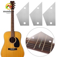 MUNDAUN Fret Leveling Tool Stainless Steel Measuring Ruler Fret Rocker Neck Fingerboard Ruler