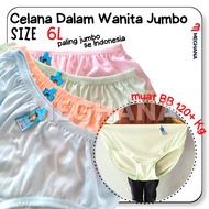 Underwear Super JumboWanita L-10L fits up to 130 Kg | CD Wanita | CD Big SizeWanita