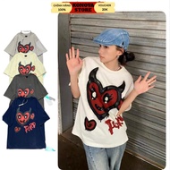 D.rew full men's and women's t-shirt, 2-way dry cotton, zip collar, thick fabric, form-fitting by ko