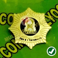 Pin Osis SMK SMA SMP Custom Nama Sekolah - Bros Emblem OSIS