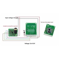 QCC5125 Bluetooth 5.1 Stereo Audio Module DC 3.6-5.5V LDAC Lossless I2S Output /APTXLL/APTXHD Module