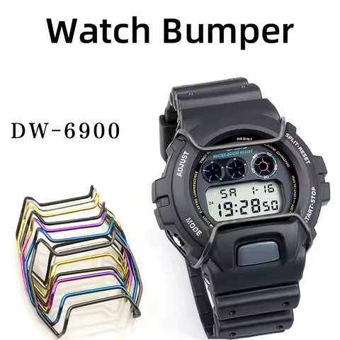 For Casio G-Shock DW6900 watch bumper DW-6900 anti-collision frame case anti-collision shock absorbe